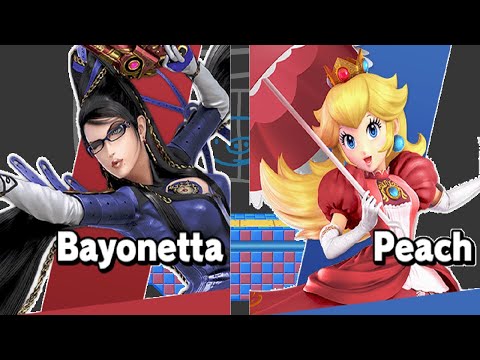 Bayonetta vs. Peach (Super Smash Bros. Ultimate)
