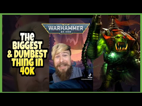 The Most RIDICULOUS Thing Ever Made! ORK Attack Moon | Warhammer 40k Lore.