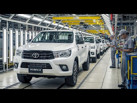 Inside the Toyota Hilux Revo Factory | How Tough Pickups Are Made (Full Process)