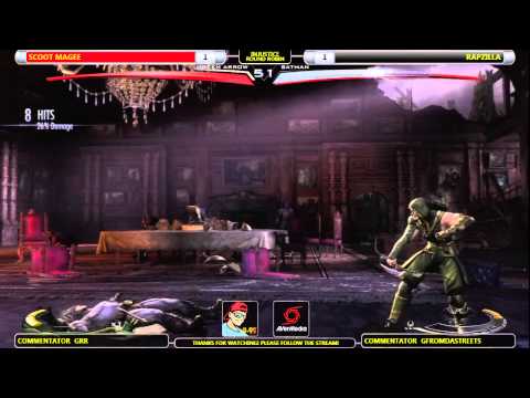 995Phil Streaming VSM Blu Planet Kombat #7 - Injustice RR Tourney - Scoot Magee vs. RapZilla