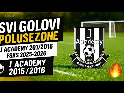 J Academy Highlights – Svi golovi polusezone! | FSKS sezona 2025-2026 ⚽🔥 | Generacija 2015/2016