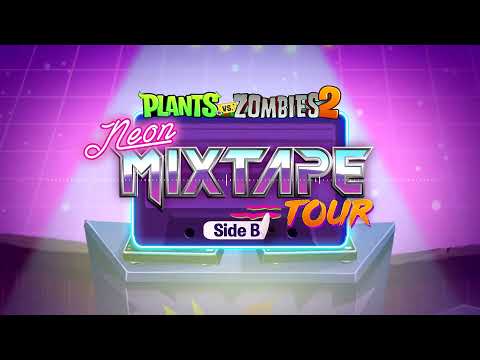 Plants vs. Zombies 2 - Fan-Made Music | Neon Mixtape Tour - minigame_b (RE-IMAGINED)