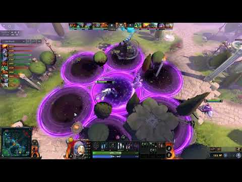 Ame - Drow Ranger Safelane | Dota 2 7.32d Gameplay #3
