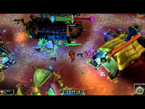 Piltover Customs Heimerdinger Visual Upgrade Gameplay (League of Legends / LoL Spotlight)