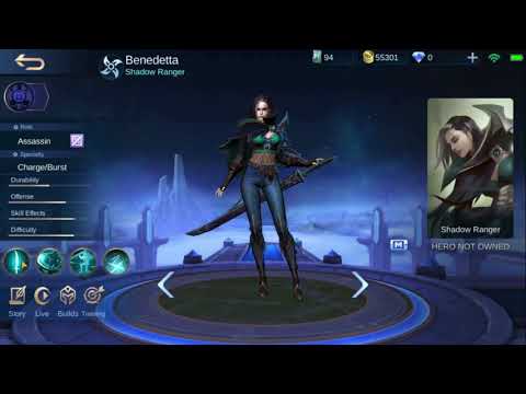 BENEDETTA NEW HERO IN MOBILE LEGENDS