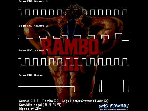 Rambo III - Sega Master System - Kazuhiko Nagai