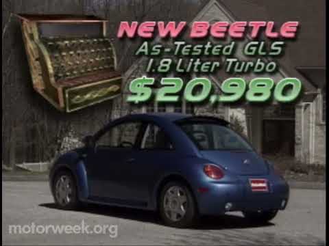 Motorweek 1999 Volkswagen New Beetle Turbo Road Test