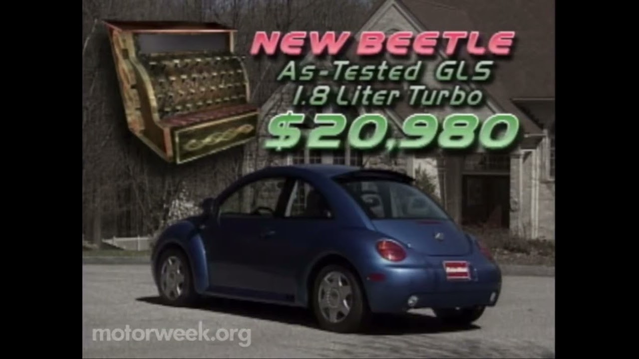 Motorweek 1999 Volkswagen New Beetle Turbo Road Test