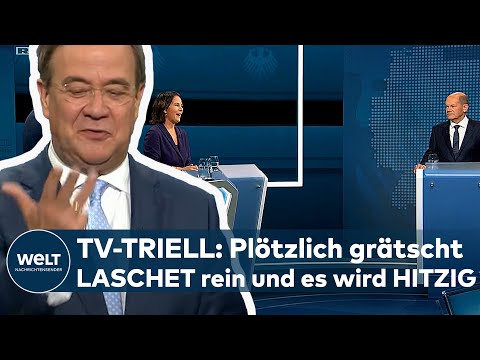 "TV-TRIELL": "Ich mache es nicht. Drei Worte!" - Plötzlich grätscht Laschet rein und es wird hitzig