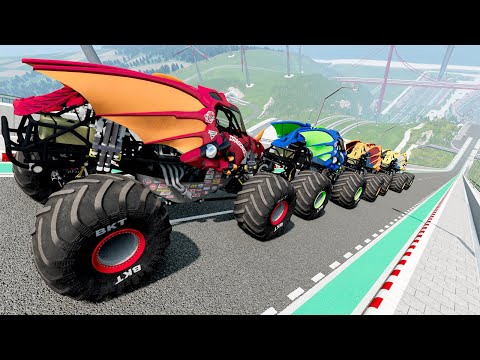 Epic High Speed Jumps LIVE  #8 | BeamNG Drive - Griff's Garage