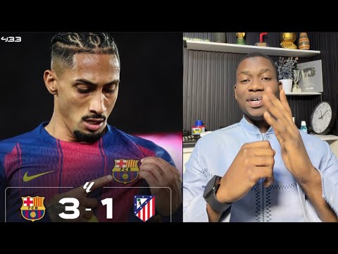 Barca 3-1 Athletico Madrid … Waouw pedri … 