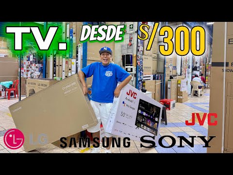 TELEVISORES desde 300 soles LG - Samsung - Sonny- JVC alta gama - Comico lucky