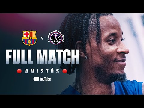 🔴 LIVE MATCH: BARÇA BASKET vs PARIS BASKETBALL | PRESEASON 2025 🔵🔴
