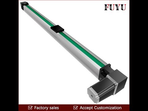 Best stroke cnc belt drive linear guide slide rail actuator with motor 0 1mm accurancy