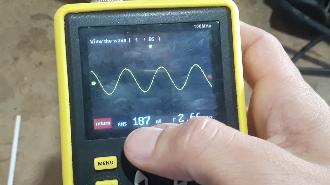 como usar osciloscopio