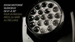 Algam Lighting MW19X15ZX - Lyre Wash Zoom 19 x 15W LED RGBW - Video