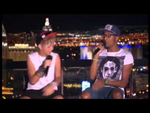 MK1 singing 'Mama do the Hump', at judges houses!