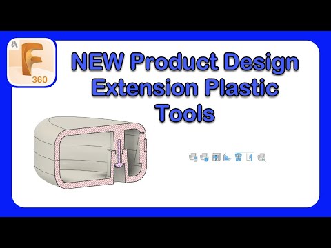 NEW Plastic Part Design Tools Review in Fusion 360 #Fusion360 #ProductDesign