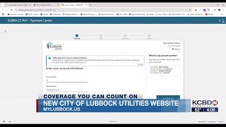 City of Lubbock Utilities announces new location for customer website