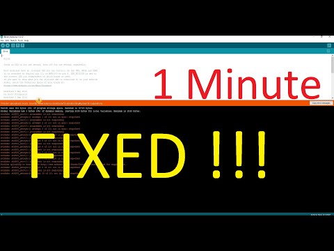 Arduino Nano uploading problem || FIXED  || 1 Minute