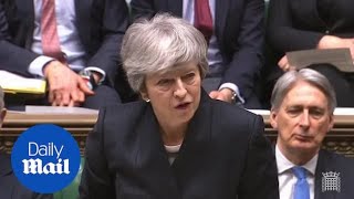 &#39;My priority is to deliver Brexit&#39;: PM addresses Parliament