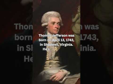 Thomas Jefferson, Early Life