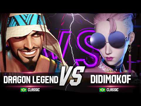 SF6 Dragon Legend (Rashid) vs DidimoKOF (A.K.I) Street Fighter 6
