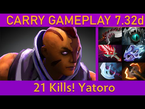 💥21 Kills! YATOROGOD Anti-Mage Carry Gameplay - Top MMR Dota 2