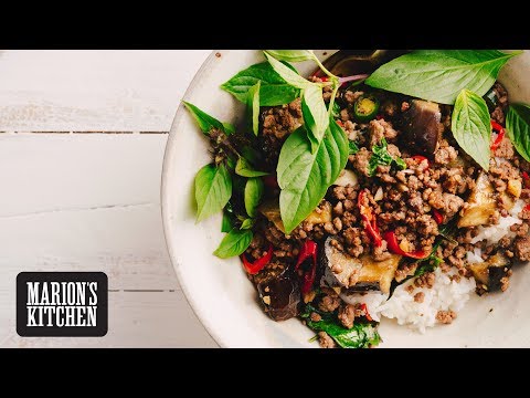 Thai-Inspired Trick: Why Marion Adds Basil Like a Vegetable in This 20-Minute Beef & Eggplant Stir-Fry
