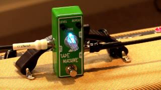 Video thumbnail for Tone City Tape Machine Analog Delay Pedal by Budget Pedal Demos