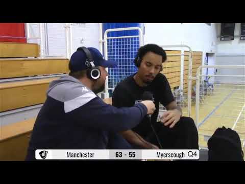 Pharroh Gordon Manchester Maguc Basketball Post Game Interview v Myerscough 4/12/21 29pts