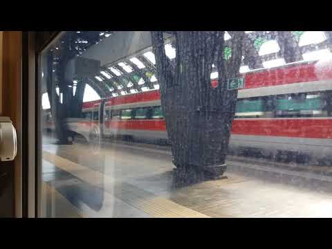 PARTENZA FRECCIAROSSA 1000 DA MILANO CENTRALE.