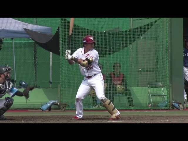 【ファーム】支配下へ猛アピール!! イーグルス・平良竜哉 ライト前ヒットを放ち本日猛打賞!! 2025年6月8日 東北楽天ゴールデンイーグルス 対 埼玉西武ライオンズ