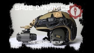 NVG Helmet Setup