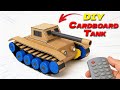 How To Make RC Tank At Home With Cardboard