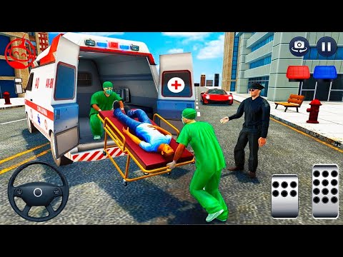 City Ambulance Rescue Duty Simulator - Emergency 911 Drive 2020  - Android Gameplay
