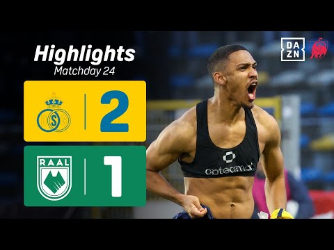 Union SG beats RAAL La Louvière at home. 👏💯 | Union SG - RAAL La Louvière