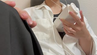 【ASMR】食後の心音、お腹の音　Heartbeat and Stomach Sounds after meal