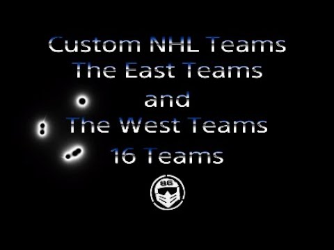 Custom NHL Teams All 16