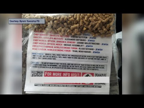 NJ Warren & Sussex Police Searching For the Distributor Of Anti Semitic Flyers