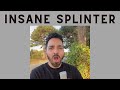 Doctor Reacts to INSANE Splinter | #shorts