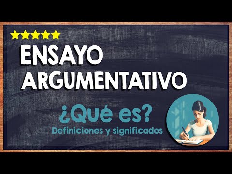 🙏 ¿Qué es un ensayo argumentativo? - Estructura, partes, características y ejemplos 🙏