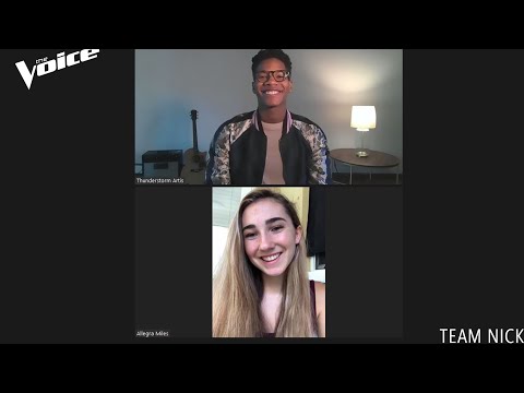 Thunderstorm Artis and Allegra Miles Talk ‘The Voice’ Top 9 Live Eliminations