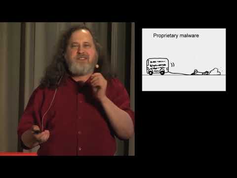 Free software, free society- Richard Stallman at TEDxGeneva 2014