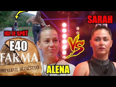 Farma 17 E40 DUEL | 💣 Alena proti Sarah – napínavý duel a šokujúci návrat Igora!