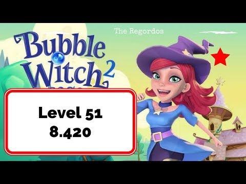 Bubble Witch 2 Level 51 - No Boosters