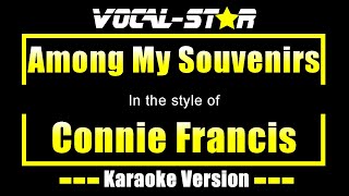Connie Francis - Among My Souvenirs (Karaoke Version) with Lyrics HD Vocal-Star Karaoke