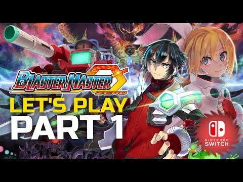 Blaster Master Zero on Nintendo Switch - The First 15 Minutes (Let's Play Commentary)