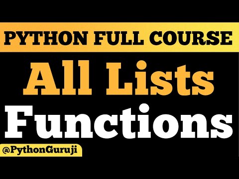 Mastering List Inbuilt Functions In Python Complete Guide