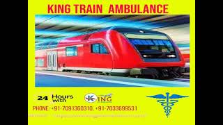 King Train Ambulance Services in Patna and Delhi